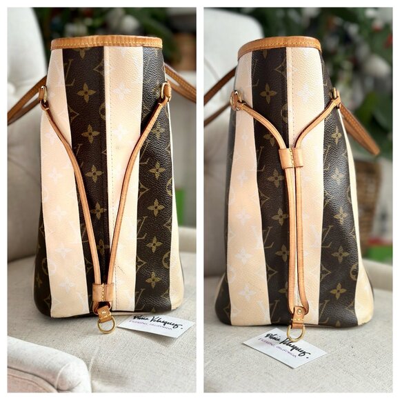 Louis Vuitton Neverfull MM Rayures Monogram - Picture 5 of 16